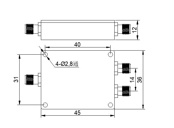双向功率分配器