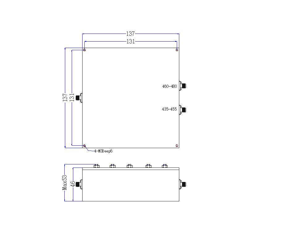 Cavity Diplexer
