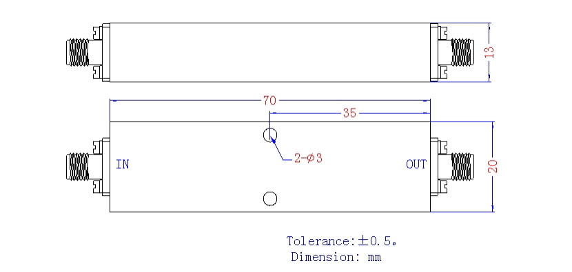 4-8GHz Microstrip FilterBand Pass Filter (6)